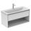 Immagine di Ideal Standard CONNECT AIR lavabo top 100 cm, monoforo, con troppopieno, colore bianco E027401