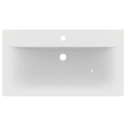 Immagine di Ideal Standard CONNECT AIR lavabo top 80 cm, monoforo, con troppopieno, colore bianco E027901