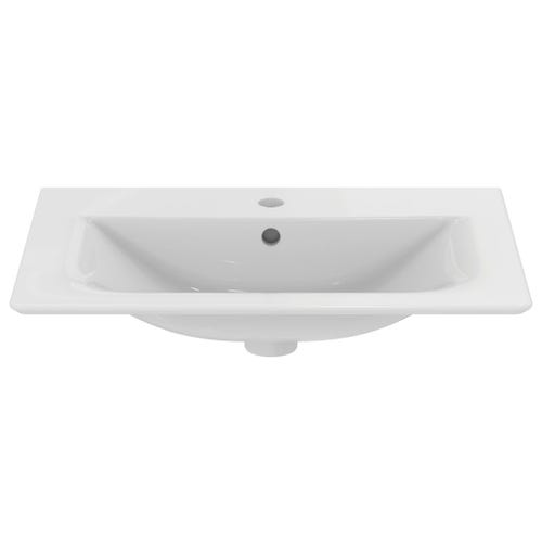 Immagine di Ideal Standard CONNECT AIR lavabo top 60 cm, monoforo, con troppopieno, colore bianco E028901