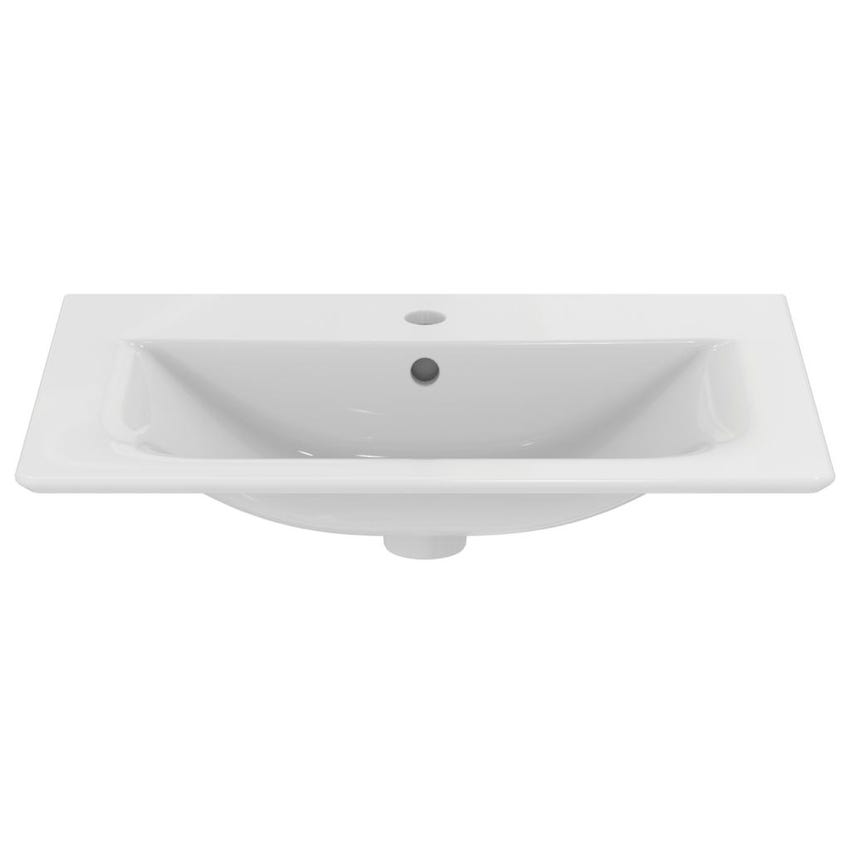 Immagine di Ideal Standard CONNECT AIR lavabo top 60 cm, monoforo, con troppopieno, colore bianco E028901