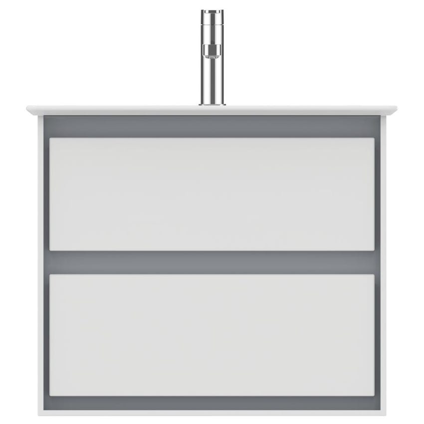 Immagine di Ideal Standard CONNECT AIR lavabo top 60 cm, monoforo, con troppopieno, colore bianco E028901