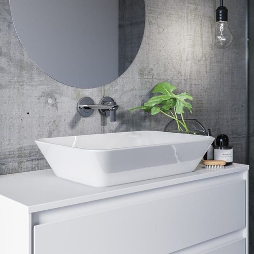 Immagine di Ideal Standard CONNECT AIR lavabo da appoggio L.60 cm, senza troppopieno, colore bianco E034801