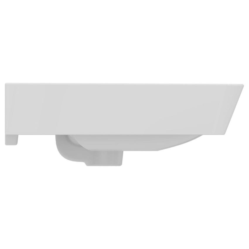 Immagine di Ideal Standard CONNECT AIR lavabo Cube L.65 cm, con foro centrale aperto per la rubinetteria e troppopieno, colore bianco E074101