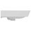 Immagine di Ideal Standard CONNECT AIR lavabo Cube L.55 cm, con foro centrale aperto per la rubinetteria e troppopieno, colore bianco E074401