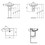 Immagine di Ideal Standard CONNECT AIR lavabo Cube L.50 cm, con foro centrale aperto per la rubinetteria e troppopieno, colore bianco E074601