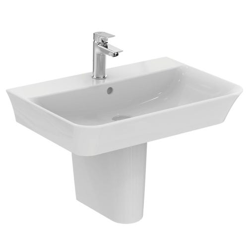 Immagine di Ideal Standard CONNECT AIR semicolonna per lavabo, colore bianco E074801