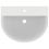 Immagine di Ideal Standard CONNECT AIR lavabo Arc 60 cm monoforo, con troppopieno, colore bianco E137801