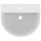 Immagine di Ideal Standard CONNECT AIR lavabo Arc 55 cm monoforo, con troppopieno, colore bianco E137901