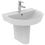 Immagine di Ideal Standard CONNECT AIR lavabo Arc 55 cm monoforo, con troppopieno, colore bianco E137901