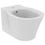 Immagine di Ideal Standard CONNECT AIR bidet sospeso, monoforo, con troppopieno, con fissaggi completamente nascosti, colore bianco E233501