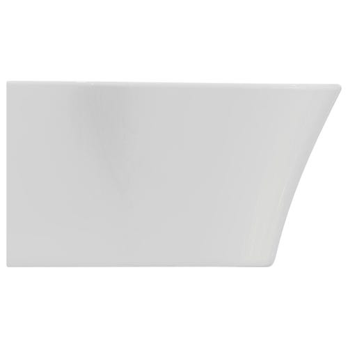 Immagine di Ideal Standard CONNECT AIR set completo sanitari sospesi, vaso con sedile a chiusura ammortizzata e bidet monoforo, colore bianco finitura lucido, moduli installazione COMBIFIX per parete in muratura 110.790.00.1-CONNECT AIR