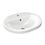 Immagine di Ideal Standard CONNECT lavabo ovale da incasso soprapiano L.48 cm, monoforo, con troppopieno, colore bianco E503801