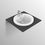 Immagine di Ideal Standard CONNECT lavabo rotondo da incasso soprapiano Ø 38 cm, monoforo, con troppopieno, colore bianco E504101