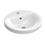 Immagine di Ideal Standard CONNECT lavabo rotondo da incasso soprapiano Ø 38 cm, monoforo, con troppopieno, colore bianco E504101