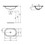 Immagine di Ideal Standard CONNECT lavabo ovale da incasso sottopiano totale L.62 cm, con troppopieno, colore bianco E505001