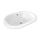 Ideal Standard CONNECT lavabo ovale da incasso sottopiano totale L.55 cm, con troppopieno, colore bianco E504801
