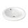 Ideal Standard CONNECT lavabo rotondo da incasso sottopiano totale Ø 38 cm, con troppopieno, colore bianco E505201