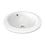 Immagine di Ideal Standard CONNECT lavabo rotondo da incasso sottopiano totale Ø 38 cm, con troppopieno, colore bianco E505201