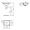 Immagine di Ideal Standard CONNECT lavabo rettangolare da incasso sottopiano totale L.42 cm, con troppopieno, colore bianco E505601