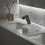 Immagine di Ideal Standard CONNECT lavabo rettangolare da incasso sottopiano totale L.50 cm, con troppopieno, colore bianco E505801