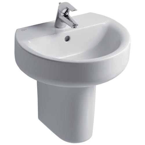 Immagine di Ideal Standard CONNECT semicolonna per lavabo, colore bianco E711301