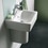 Immagine di Ideal Standard CONNECT semicolonna per lavabo, colore bianco E711301