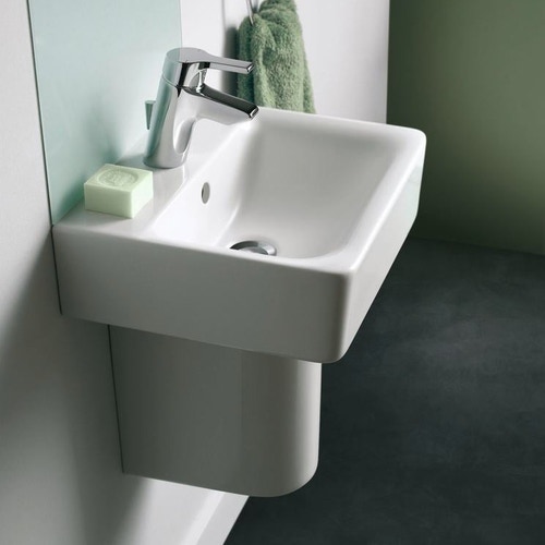 Immagine di Ideal Standard CONNECT semicolonna per lavabo, colore bianco E711301