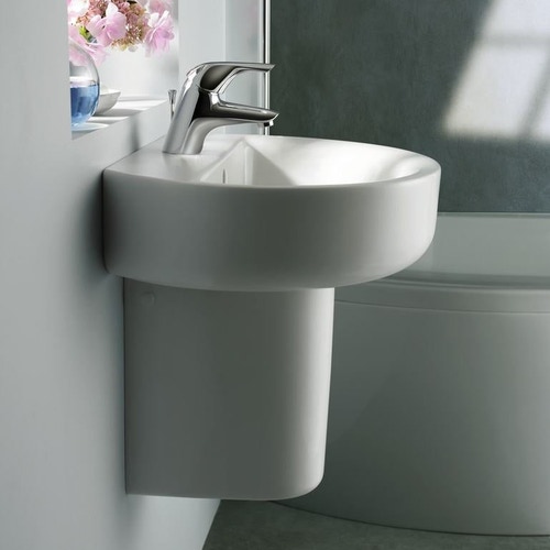 Immagine di Ideal Standard CONNECT semicolonna per lavabo, colore bianco E711301