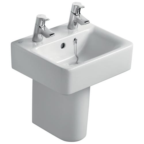 Immagine di Ideal Standard CONNECT SPACE semicolonna per lavabo, colore bianco E711401