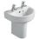 Immagine di Ideal Standard CONNECT SPACE semicolonna per lavabo, colore bianco E711401