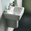 Immagine di Ideal Standard CONNECT lavabo Cube L.50 cm, monoforo, con troppopieno, colore bianco E713801