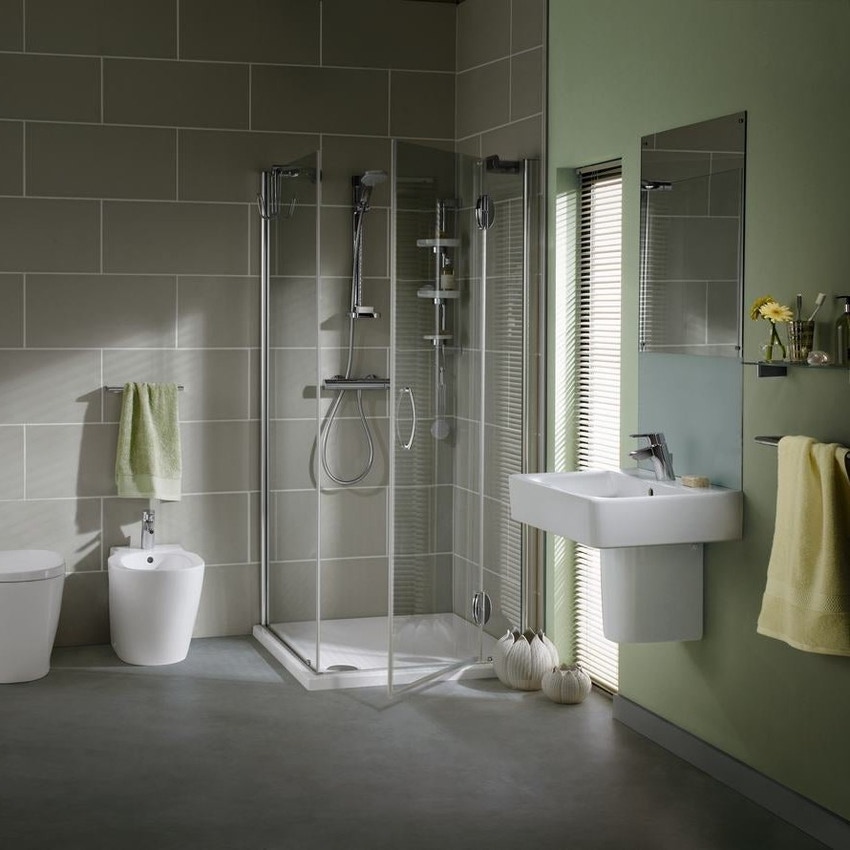 Immagine di Ideal Standard CONNECT lavabo Cube L.70 cm, monoforo, con troppopieno, colore bianco E773601