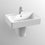 Immagine di Ideal Standard CONNECT lavabo Cube L.65 cm, monoforo, con troppopieno, colore bianco E772901