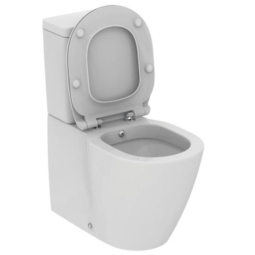 Immagine di Ideal Standard CONNECT SPACE cassetta Cube completa di batteria double flush, colore bianco E714301