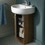 Immagine di Ideal Standard CONNECT lavabo Sphere L.50 cm, monoforo, con troppopieno, colore bianco E714601