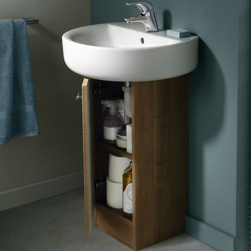 Immagine di Ideal Standard CONNECT lavabo Sphere L.50 cm, monoforo, con troppopieno, colore bianco E714601