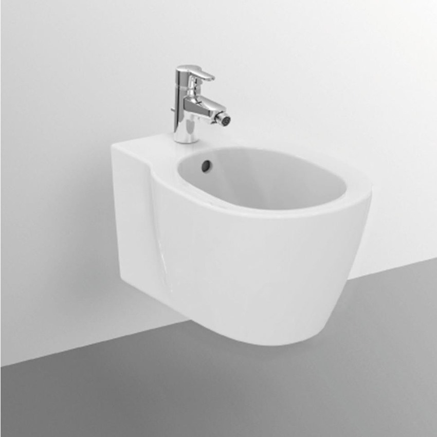 Immagine di Ideal Standard CONNECT bidet sospeso monoforo, con fissaggi nascosti, colore bianco E772201