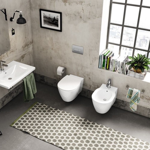 Immagine di Ideal Standard CONNECT bidet sospeso monoforo, con fissaggi nascosti, colore bianco E772201