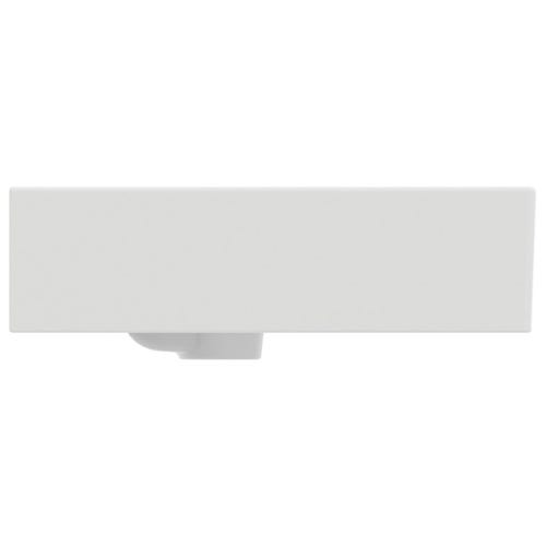 Immagine di Ideal Standard EXTRA lavabo doppio rettangolare sospeso o da appoggio L.120 cm, 2 fori, con troppopieno, colore bianco T373101