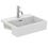 Immagine di Ideal Standard EXTRA lavabo rettangolare da semincasso L.50 cm, monoforo, con troppopieno, colore bianco T373501