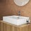 Immagine di Ideal Standard EXTRA lavabo rettangolare da appoggio L.60 cm, monoforo, con troppopieno, colore bianco T388901