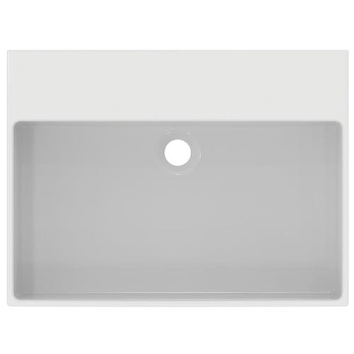 Immagine di Ideal Standard EXTRA lavabo rettangolare da appoggio L.60 cm, con troppopieno, colore bianco T389101