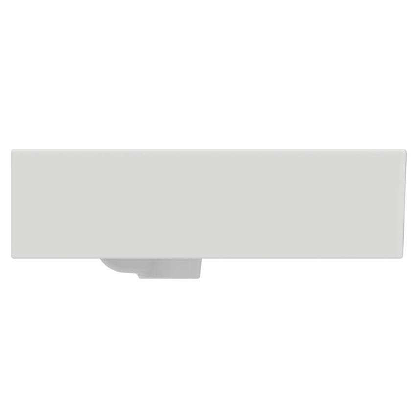Immagine di Ideal Standard EXTRA lavabo rettangolare da appoggio L.60 cm, con troppopieno, colore bianco T389101