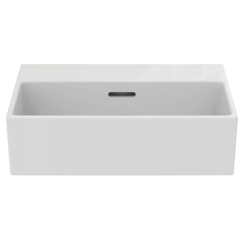 Immagine di Ideal Standard EXTRA lavamani smaltato sospeso o da appoggio L.45 cm, con troppopieno, colore bianco T391601