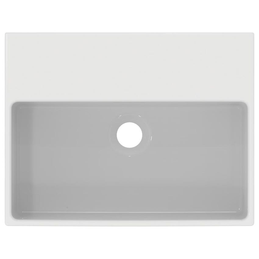 Immagine di Ideal Standard EXTRA lavamani smaltato sospeso o da appoggio L.45 cm, con troppopieno, colore bianco T391601