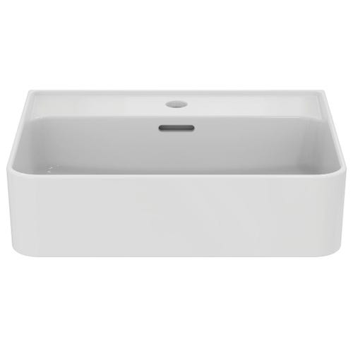 Immagine di Ideal Standard STRADA II lavabo rettangolare L.50 cm, monoforo, con troppopieno, colore bianco T292801