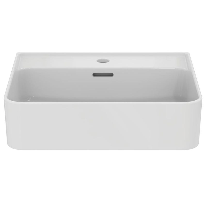 Immagine di Ideal Standard STRADA II lavabo rettangolare L.50 cm, monoforo, con troppopieno, colore bianco T292801