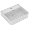 Immagine di Ideal Standard STRADA II lavabo rettangolare L.50 cm, monoforo, con troppopieno, colore bianco T292801
