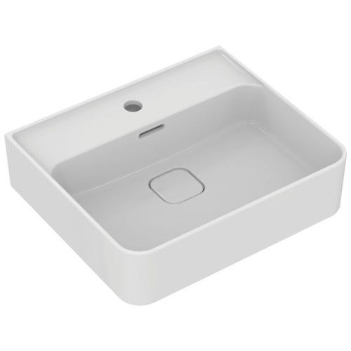 Immagine di Ideal Standard STRADA II lavabo rettangolare L.50 cm, monoforo, con troppopieno, colore bianco T292801