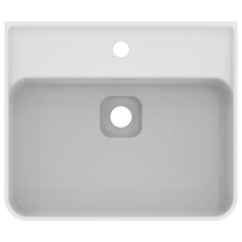 Immagine di Ideal Standard STRADA II lavabo rettangolare L.50 cm, monoforo, con troppopieno, colore bianco T292801